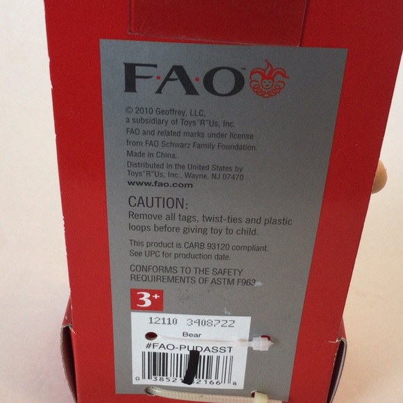 NIB FAO Schwartz pop up dancer top bear - Picture 4 of 4